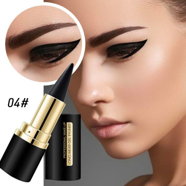 evpct 2Pcs Black Gel Lipstick Eyeliner Pencils Pen - Image 3