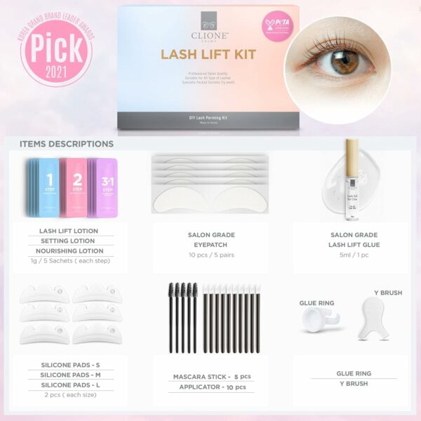 Korean Lash Lift Kit - Brow Lamination Kit Lifting - Image 4