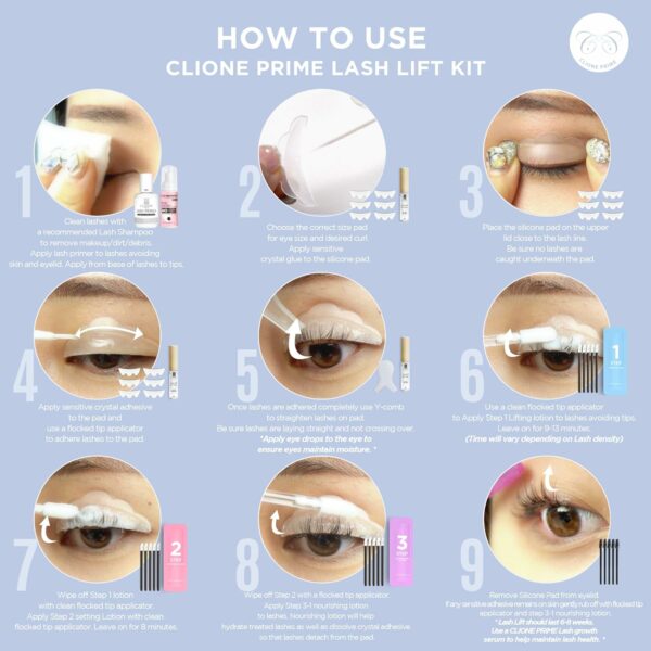 Korean Lash Lift Kit - Brow Lamination Kit Lifting - Image 5