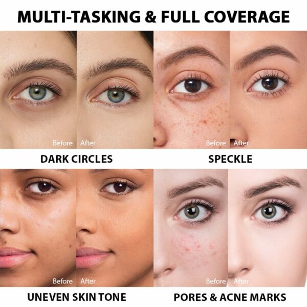 Pro Under Eye Full Coverage Liquid Concealer to - Image 4