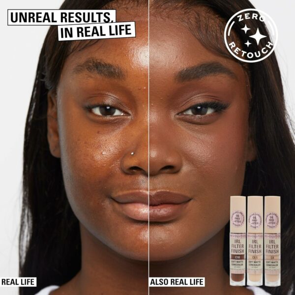 Revolution Beauty, IRL Filter Finish Concealer, - Image 3