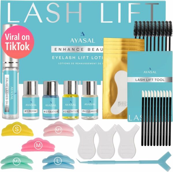 Lash Lift Kit Eyelash Perm Kit, with Detailed