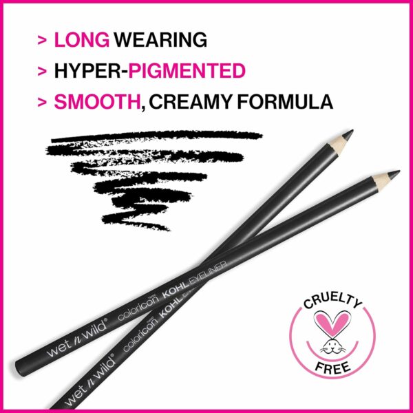 wet n wild Color Icon Kohl Eyeliner Pencil, Rich - Image 4