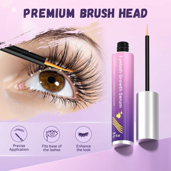 Eyelash Serum, Premium Eyelash Serum for Longer, - Image 5