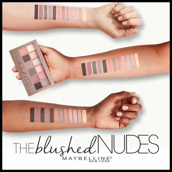 Maybelline The Blushed Nudes Eyeshadow Palette - Image 5