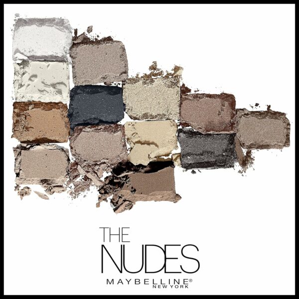 Maybelline The Nudes Eyeshadow Palette Makeup, 12 - Image 3