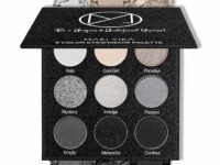 MAKI YIKA Black Grey Smokey Eyeshadow Palette,