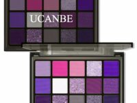 UCANBE Purple Eyeshadow Makeup Palette, 15 Colors