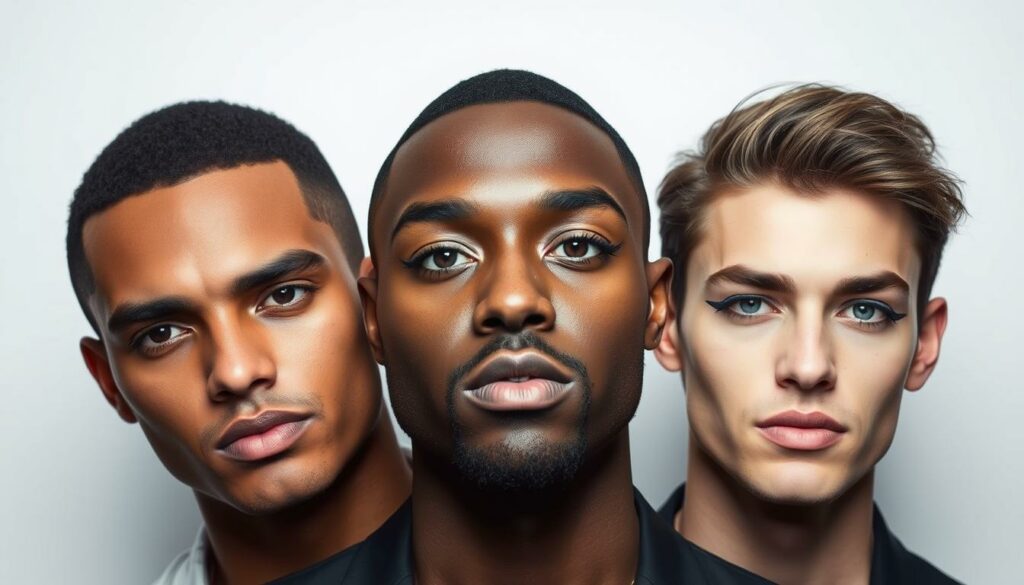 modern men's eyeliner styles