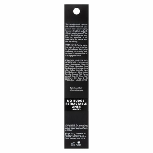 e.l.f. Creamy No Budge Retractable Eyeliner - Image 4