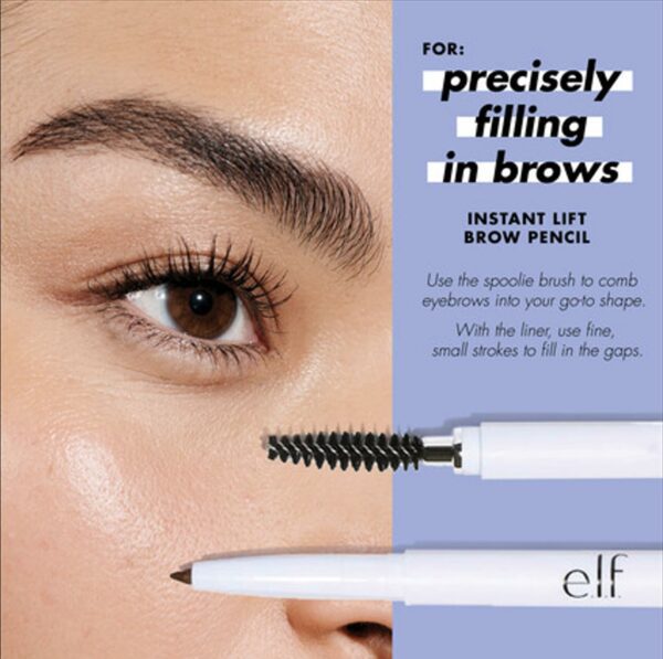 e.l.f. Instant Lift Brow Pencil, Dual-Sided, - Image 7