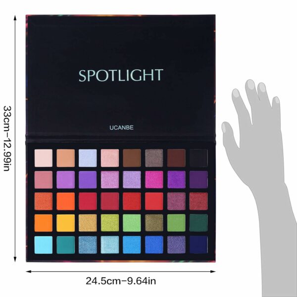 Professional UCANBE Spotlight Eyeshadow Palette 40 - Image 5