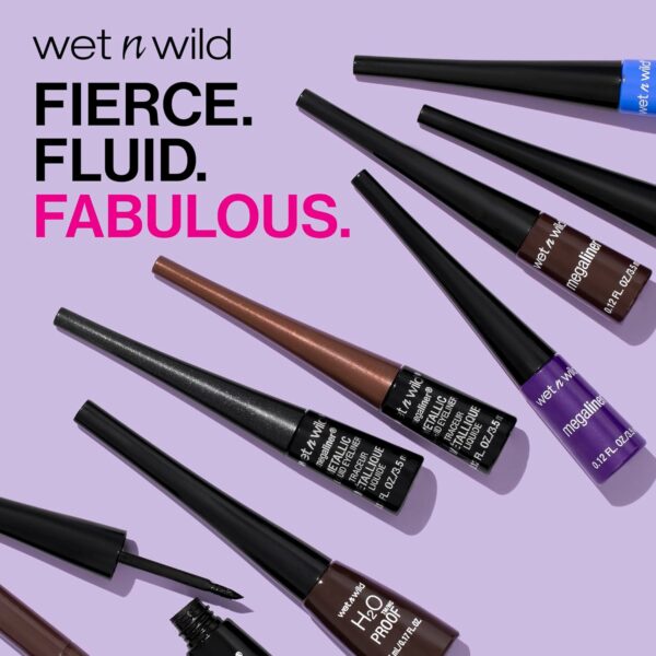 wet n wild MegaLiner Liquid Eyeliner - Black - Image 2