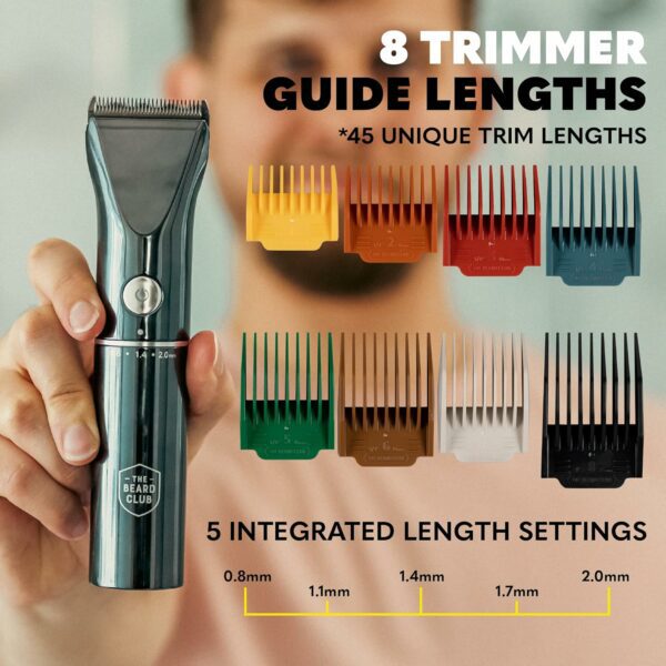 The Beard Club Beard Trimmer for Men - Electric - Image 6