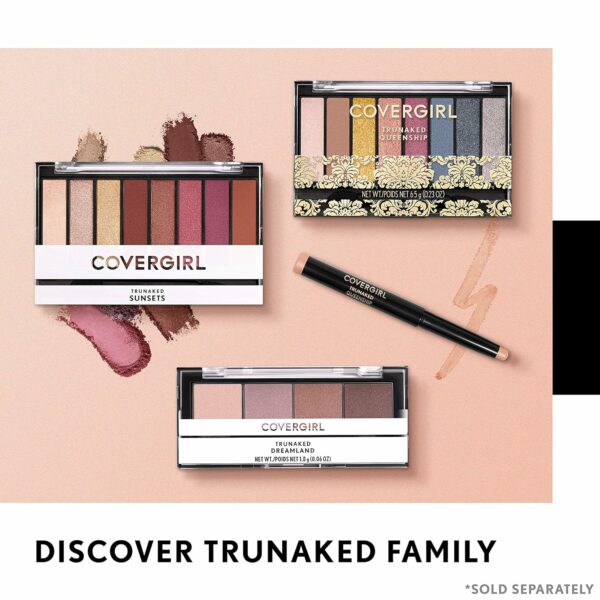 COVERGIRL TruNaked Quad Eyeshadow Palette, Zenning - Image 13