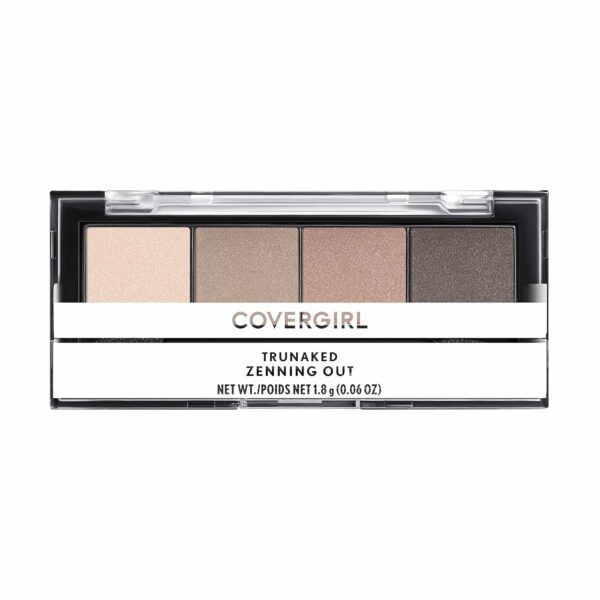 COVERGIRL TruNaked Quad Eyeshadow Palette, Zenning