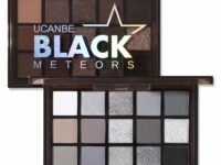 UCANBE Smokey Black Eyeshadow Palette, 15 Colors