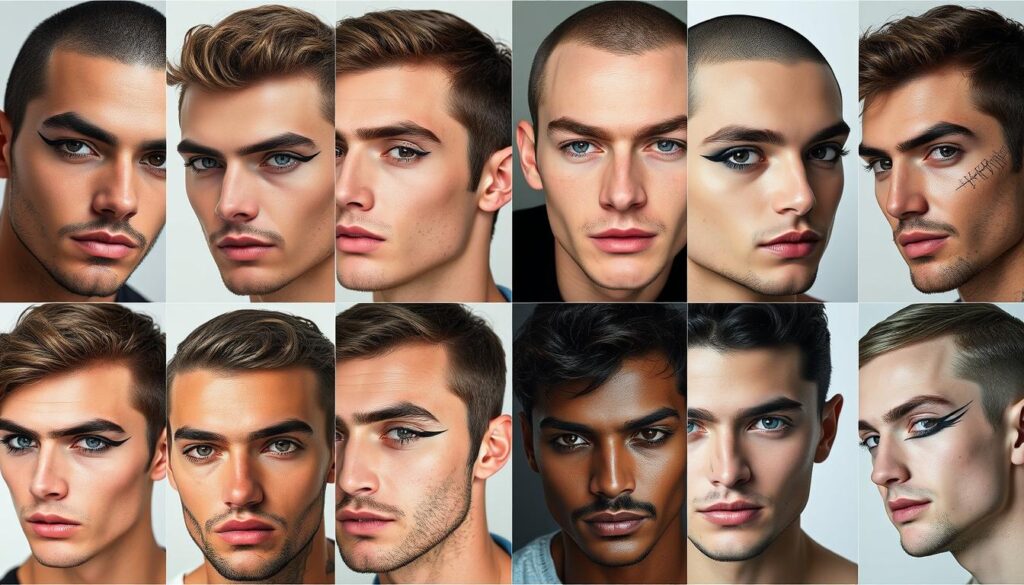 male eyeliner styles