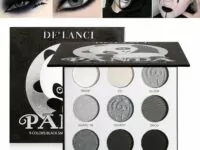 ecofavor Black Smoky Eye shadow Palette, DE’LANCI