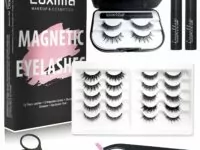 Luxillia Magnetic Eyelashes with Eyeliner 16 Piece