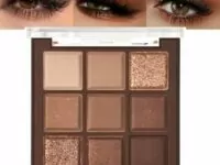 Neutral Nude Brown Eye Shadow Palette,Rose Gold