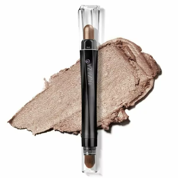 Cream Single Eyeshadow Stick with Blending Brush,