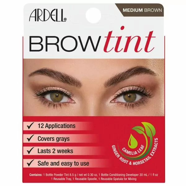 Ardell Brow Tint Medium Brown, Longer-lasting,