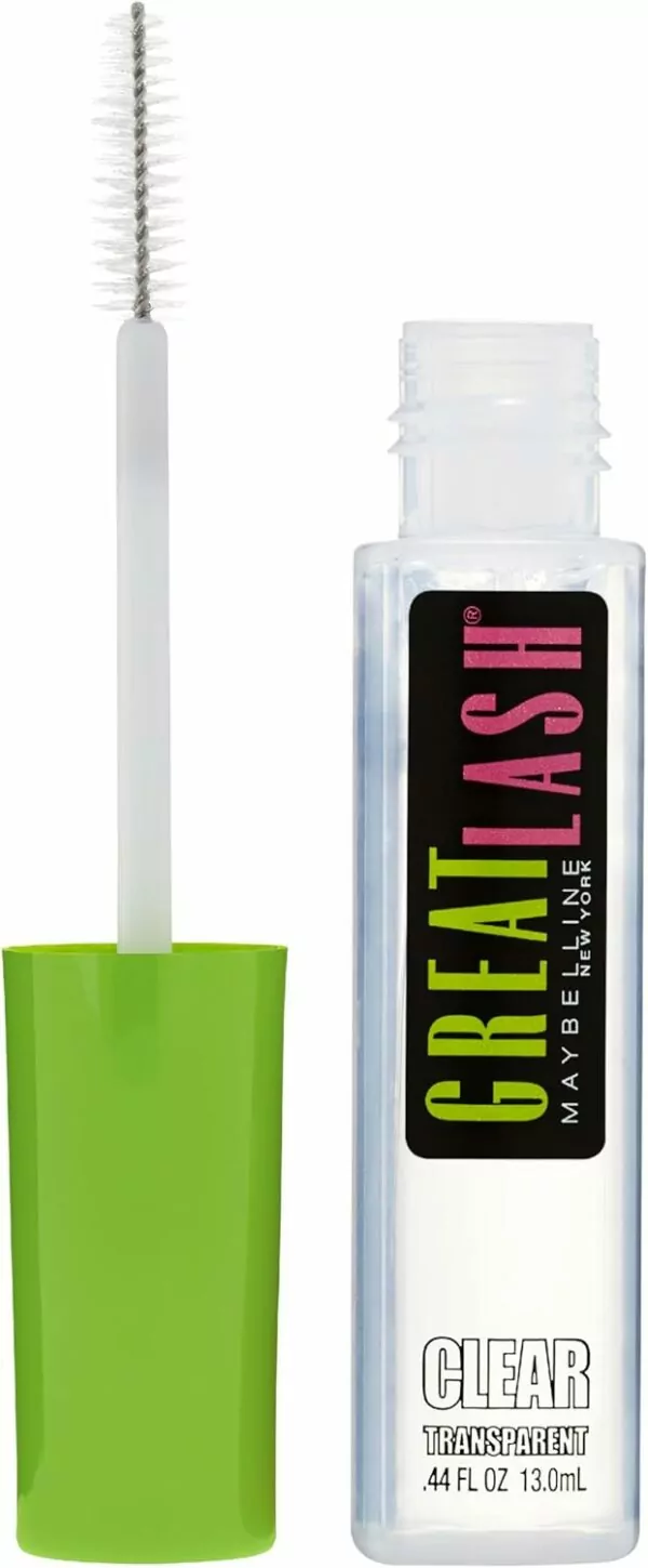 Maybelline Great Lash Clear Mascara, Conditioning Formula for Lashes and Eyebrows for a Natural Eye Makeup Look, 1 Count