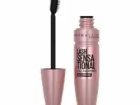 Maybelline Lash Sensational Waterproof Mascara, Lengthening and Volumizing for a Full Fan Effect,Very Black, 1 Count