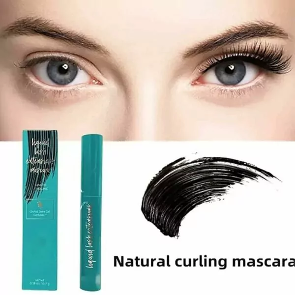 New Mascara Liquid for Thrive Lash Extensions Mascara -Thick and Slender, Waterproof and Sweatproof, Long-Lasting & Smudge-Proof(Black 10.7g/0.38 OZ）