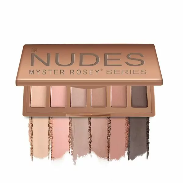 Nudes Series Mini Eyeshadow Palette, 6 Multi-use