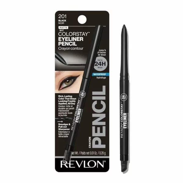 Revlon ColorStay Pencil Waterproof Eyeliner,