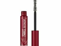 Rimmel London Wonder'Volume Thrill Seeker, 002 Black Brown, Mascara, Bold Volume, Lengthening, Weightless Feel, Doesn't Clump, Smudge-Free, 0.30oz