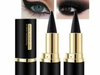 evpct 2Pcs Black Gel Lipstick Eyeliner Pencils Pen