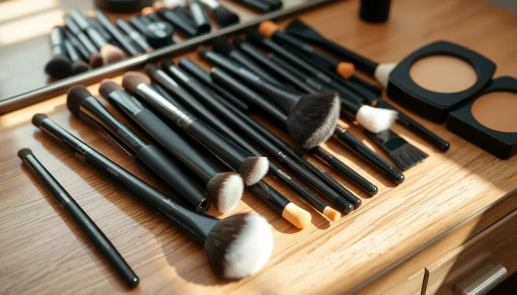 makeup brushes