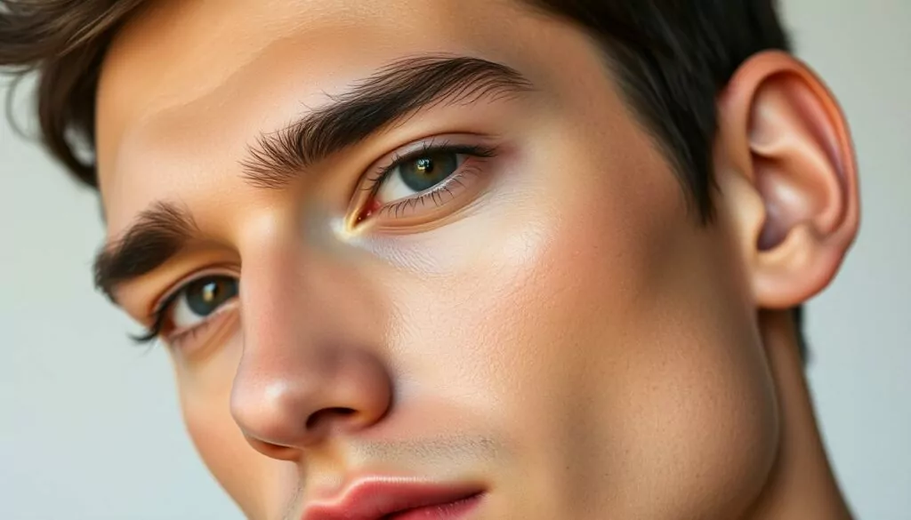 matte makeup for men