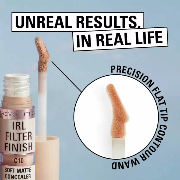 Revolution Beauty IRL Filter Concealer Finish - Image 4