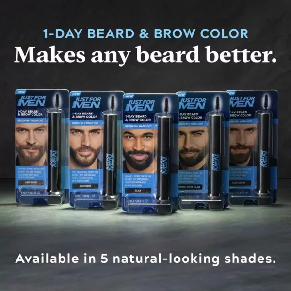 Just for Men 1-Day Beard & Brow Color, Temporary - Image 6