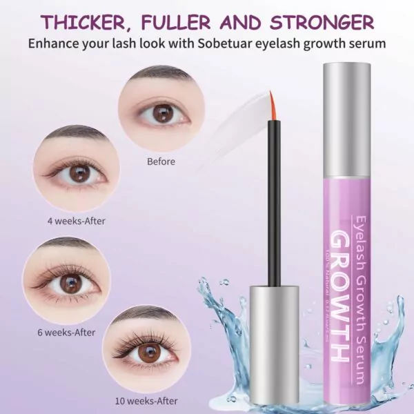 Advanced Eyelash Growth Serum with Natural - Image 2