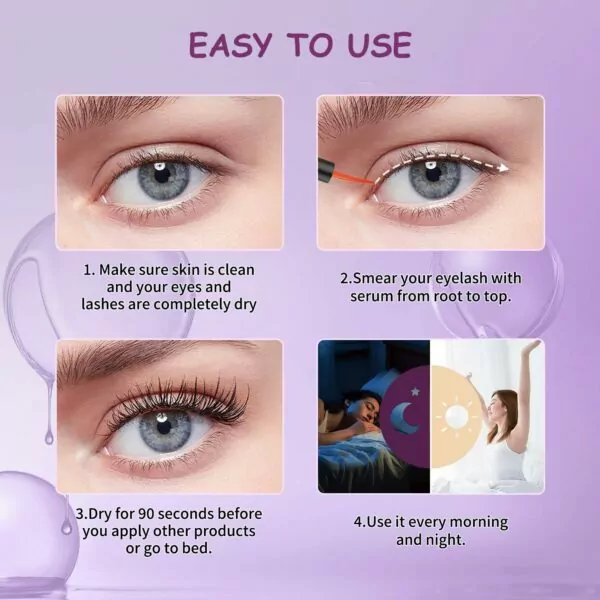 Advanced Eyelash Growth Serum with Natural - Image 6