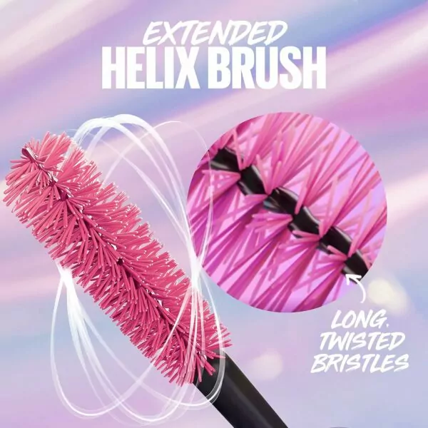 Maybelline Falsies Surreal Extensions Volumizing Lengthening Washable Black Mascara Makeup 1 Count - Image 7