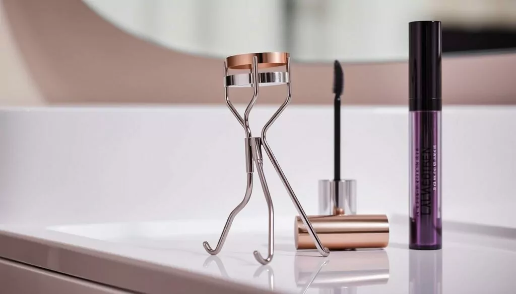 Portable eyelash curler